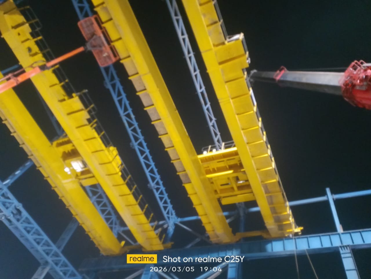 Steel plant industrial site where KMJPL project teams have executed works